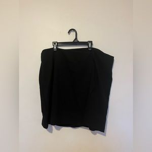 black skirt